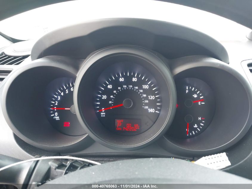 2013 KIA SOUL VIN: KNDJT2A55D7765493