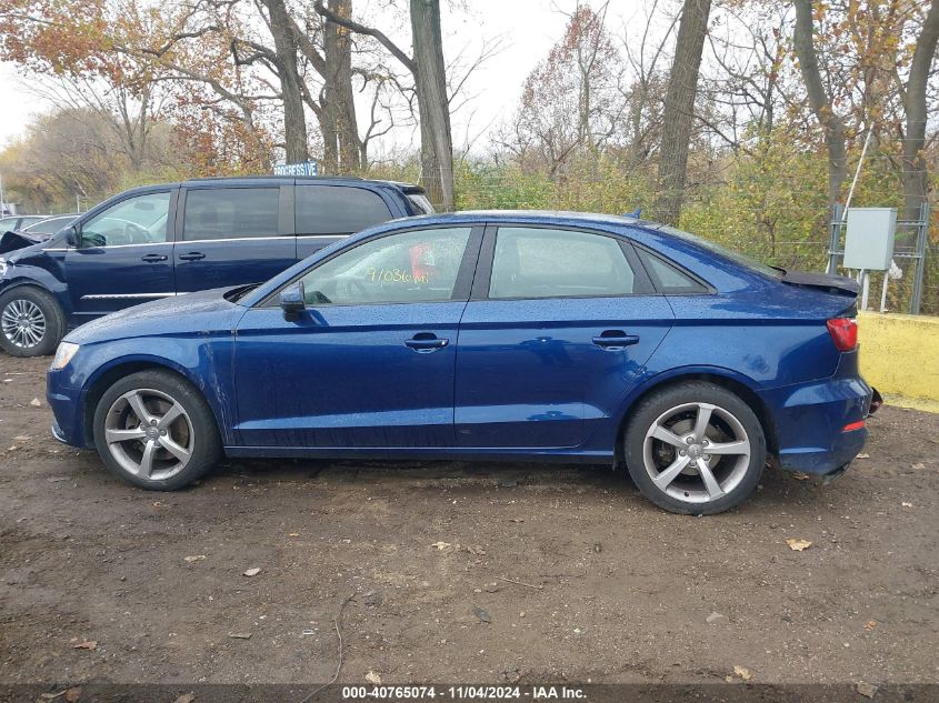 2015 Audi A3 2.0T Premium VIN: WAUBFGFF3F1021078 Lot: 40765074