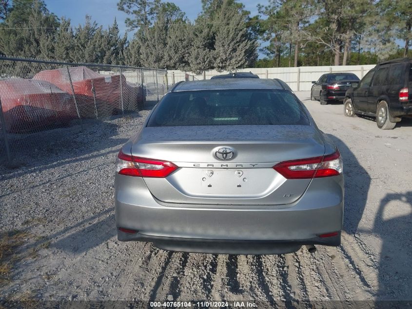 2018 Toyota Camry Le VIN: 4T1B11HKXJU063176 Lot: 40765104