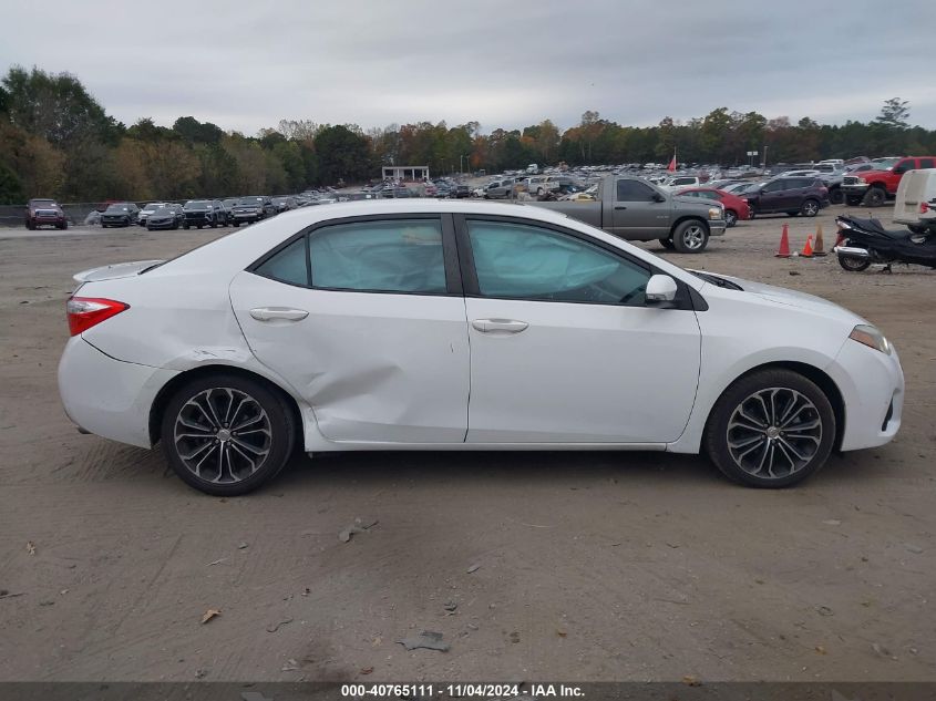 2016 Toyota Corolla S Premium VIN: 2T1BURHE3GC504821 Lot: 40765111