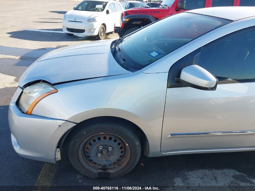 2011 Nissan Sentra 2.0S VIN: 3N1AB6AP3BL606205 Lot: 40765116