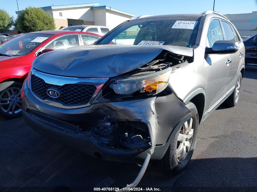 2012 Kia Sorento Lx VIN: 5XYKT4A61CG214939 Lot: 40765129