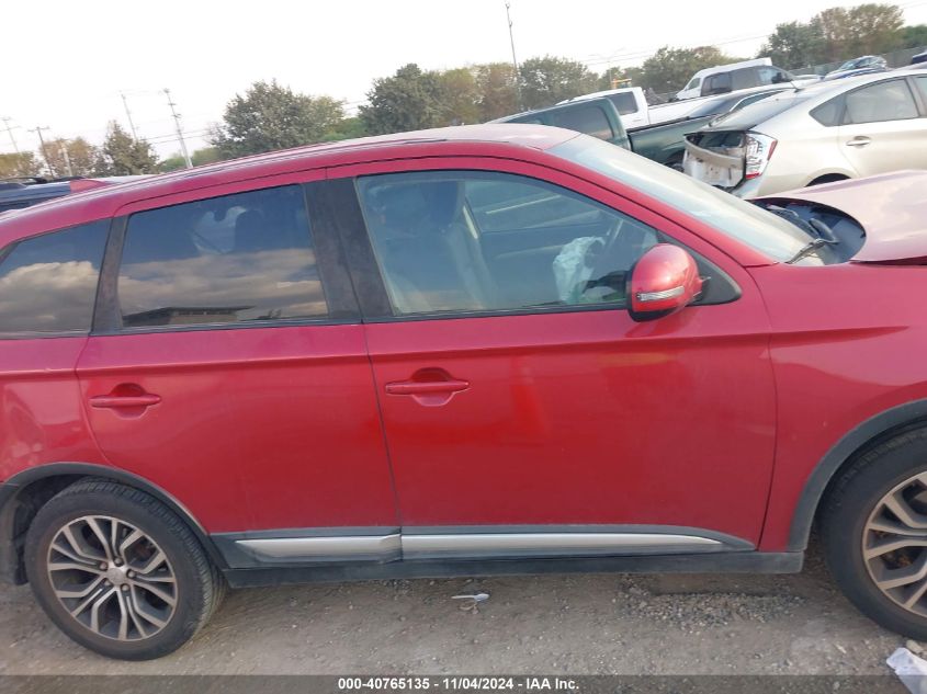 2018 Mitsubishi Outlander Se VIN: JA4AD3A36JZ039573 Lot: 40765135