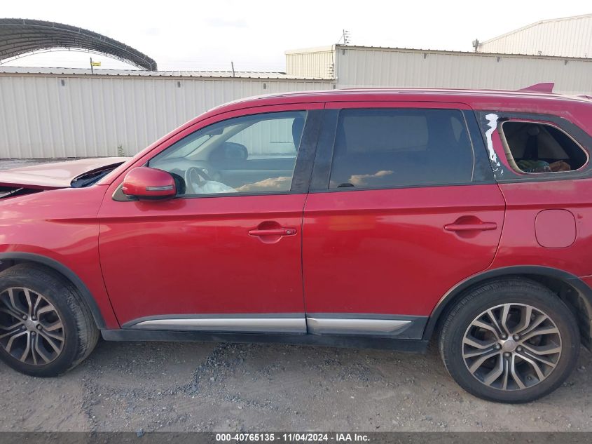 2018 Mitsubishi Outlander Se VIN: JA4AD3A36JZ039573 Lot: 40765135