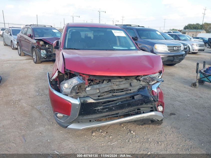 2018 Mitsubishi Outlander Se VIN: JA4AD3A36JZ039573 Lot: 40765135