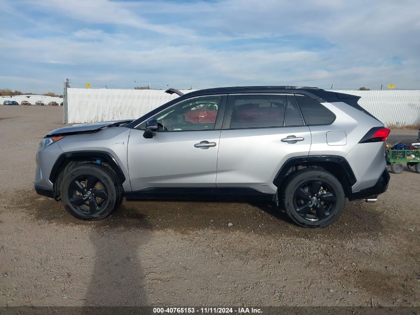 2020 Toyota Rav4 Hybrid Xse VIN: JTMEWRFVXLD547978 Lot: 40765153