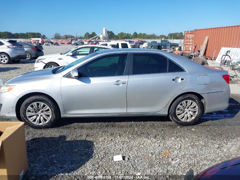 2012 Toyota Camry Le VIN: 4T1BF1FK7CU011883 Lot: 40765159