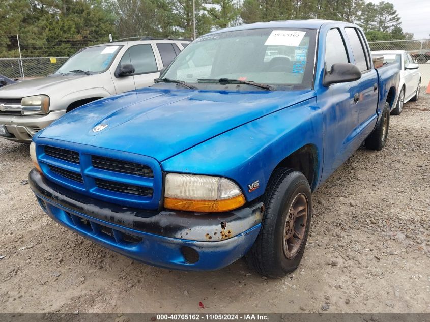 2000 Dodge Dakota Slt/Sport VIN: 1B7GL2AXXYS667347 Lot: 40765162