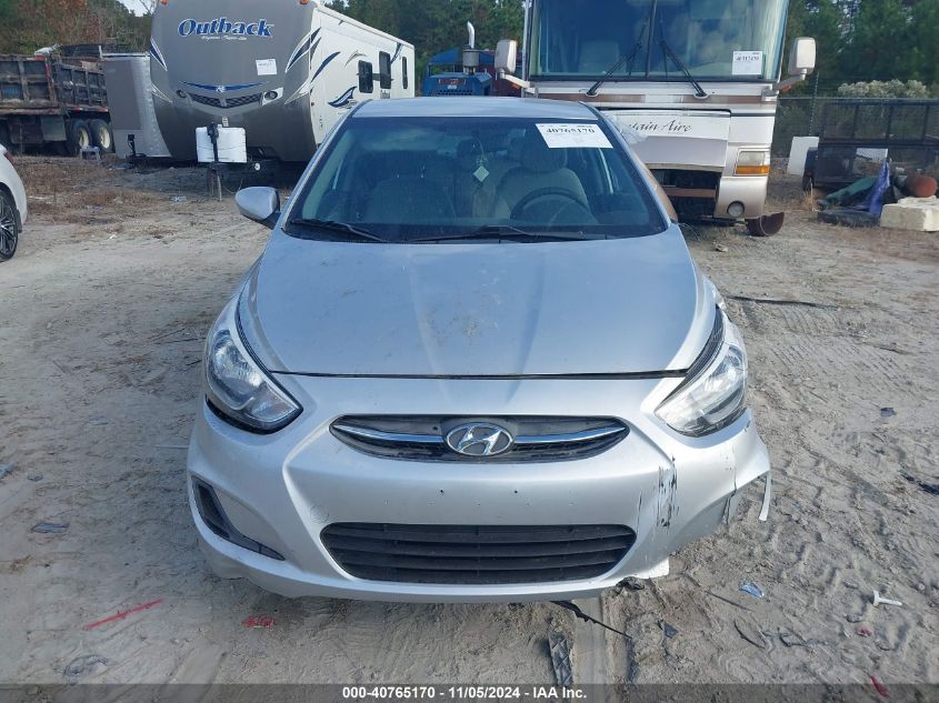 2017 Hyundai Accent Value Edition VIN: KMHCT4AE1HU347245 Lot: 40765170