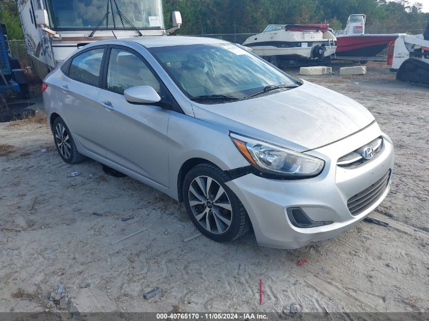 2017 Hyundai Accent Value Edition VIN: KMHCT4AE1HU347245 Lot: 40765170