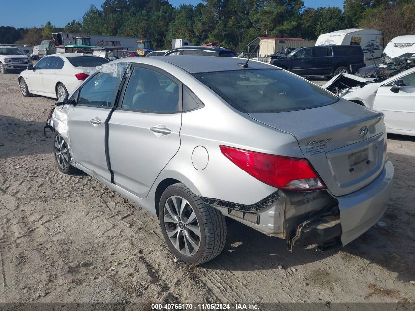 2017 Hyundai Accent Value Edition VIN: KMHCT4AE1HU347245 Lot: 40765170