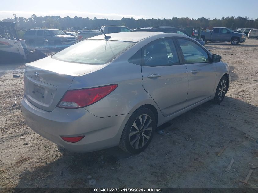 2017 Hyundai Accent Value Edition VIN: KMHCT4AE1HU347245 Lot: 40765170