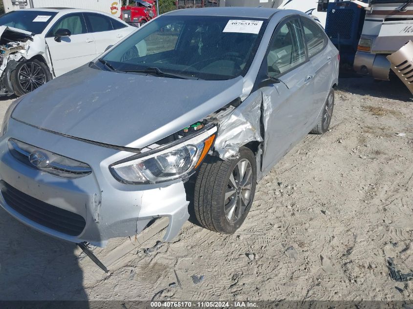 2017 Hyundai Accent Value Edition VIN: KMHCT4AE1HU347245 Lot: 40765170