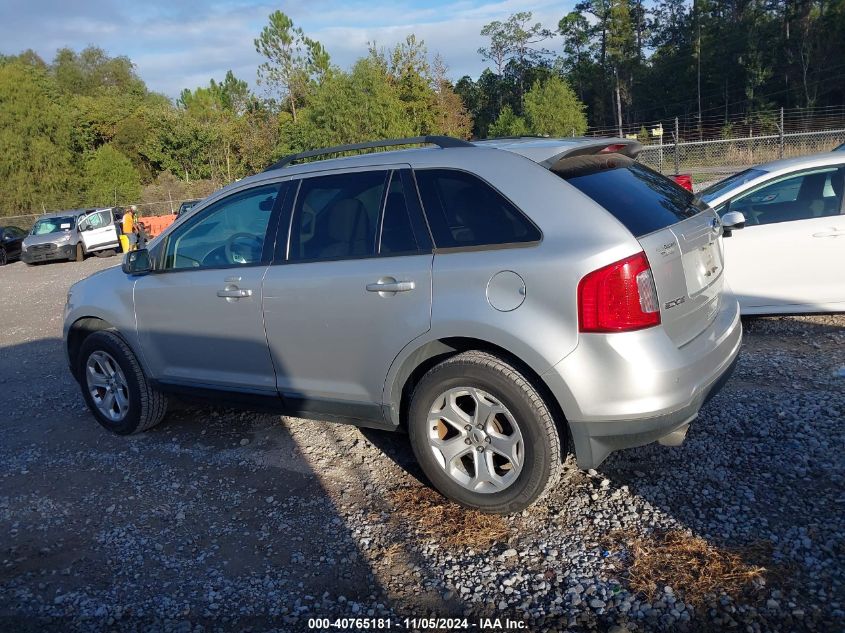 2013 Ford Edge Sel VIN: 2FMDK3JC2DBB16287 Lot: 40765181