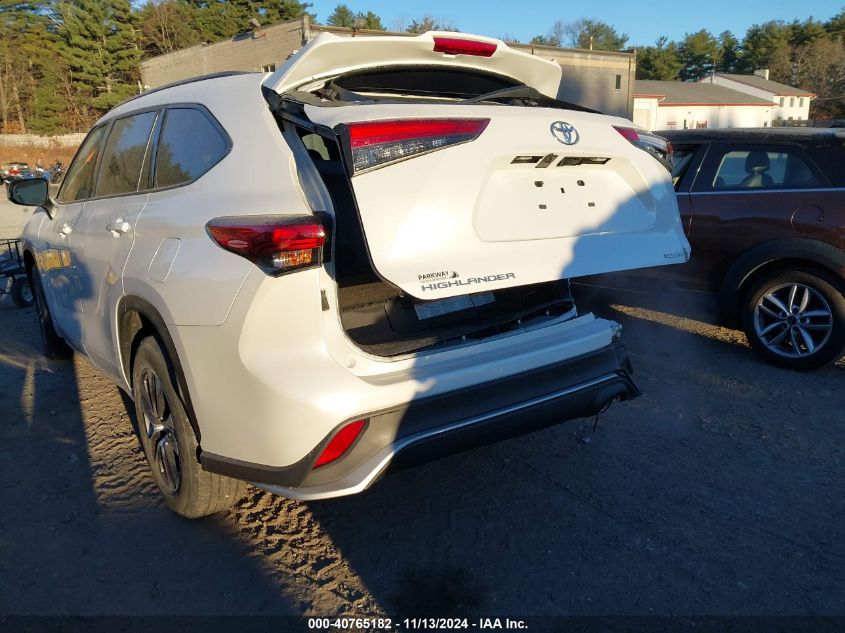 2023 Toyota Highlander Xse VIN: 5TDKDRBH2PS527274 Lot: 40765182