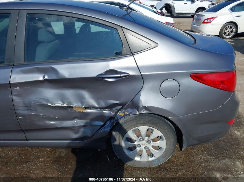 2016 Hyundai Accent Se VIN: KMHCT4AE8GU152404 Lot: 40765186