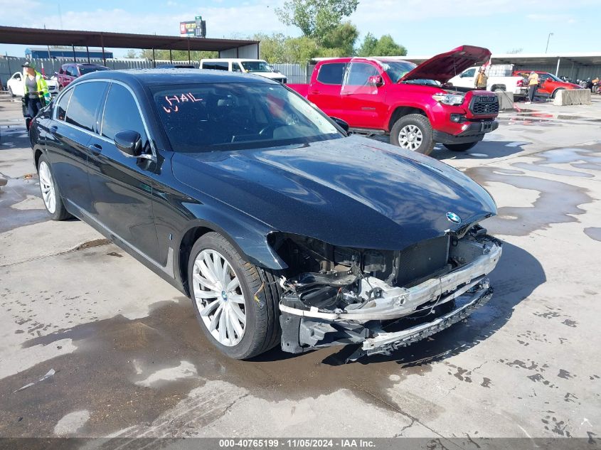 2018 BMW 740E xDrive Iperformance VIN: WBA7J2C56JG938427 Lot: 40765199