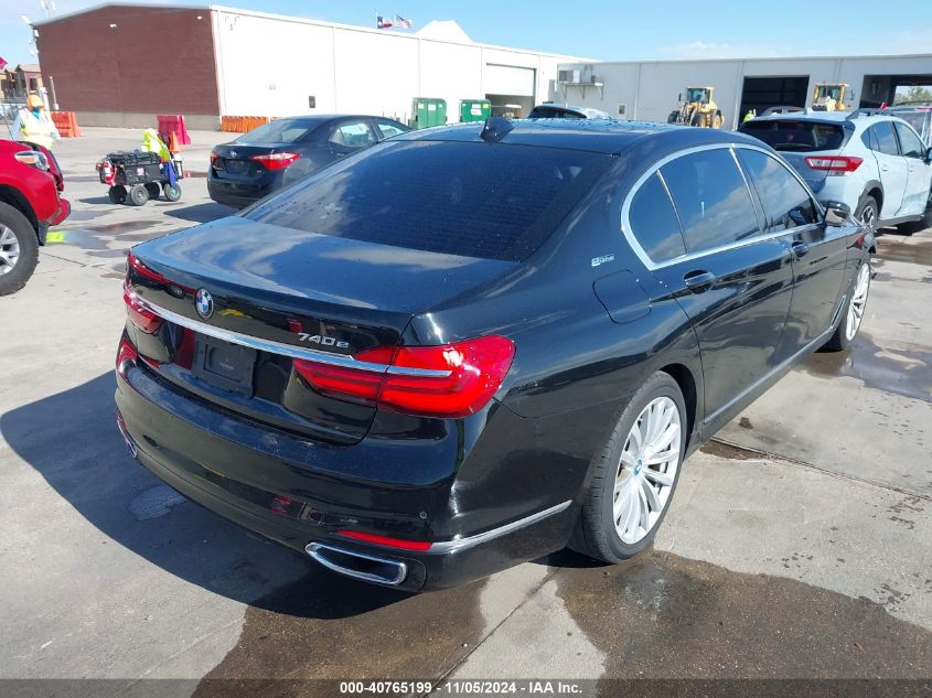 2018 BMW 740E xDrive Iperformance VIN: WBA7J2C56JG938427 Lot: 40765199