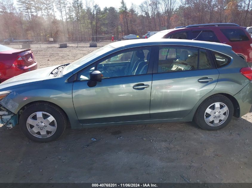 2015 Subaru Impreza 2.0I VIN: JF1GPAA6XFH257217 Lot: 40765201