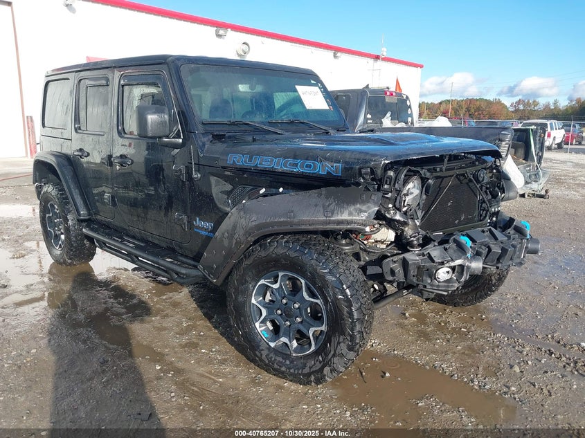 2022 Jeep Wrangler 4Xe Unlimited Rubicon 4X4 1C4JJXR61NW153265 photo #1