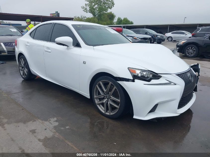 VIN JTHBA1D24G5031383 2016 Lexus IS, 200T no.1