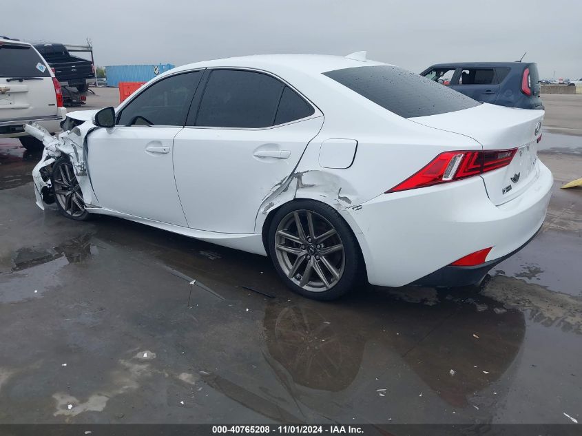 VIN JTHBA1D24G5031383 2016 Lexus IS, 200T no.3