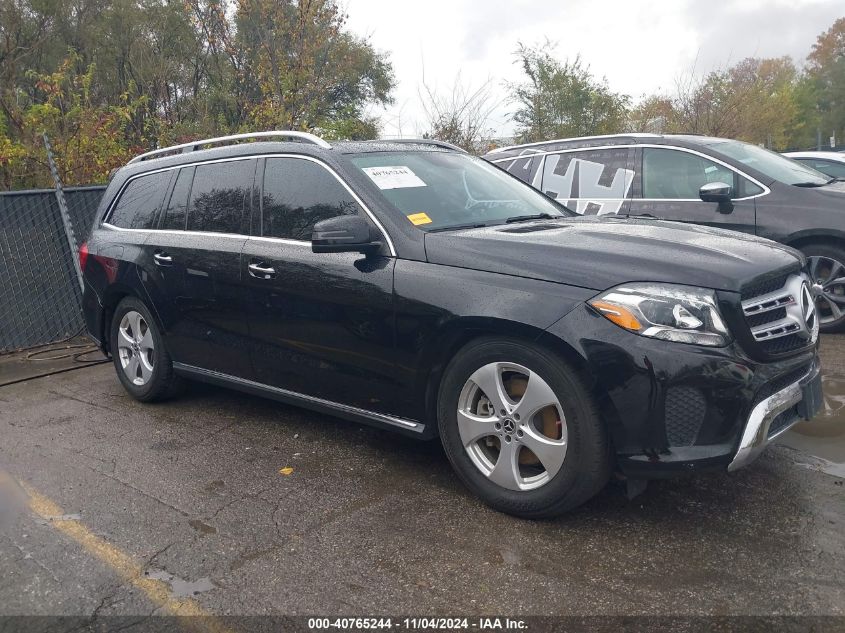 2018 Mercedes-Benz Gls 450 4Matic VIN: 4JGDF6EE3JA999101 Lot: 40765244