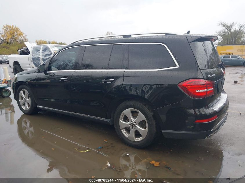 2018 Mercedes-Benz Gls 450 4Matic VIN: 4JGDF6EE3JA999101 Lot: 40765244