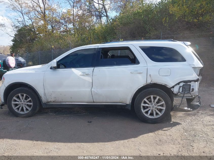 2020 Dodge Durango Sxt Plus Awd VIN: 1C4RDJAG7LC187334 Lot: 40765247