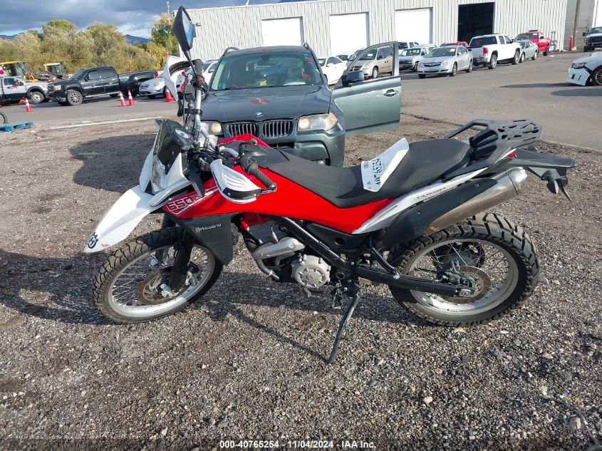 2013 Husqvarna Tr650 Strada VIN: ZKH0H12A3DV005011 Lot: 40765254