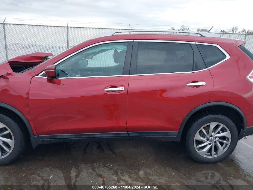 VIN 5N1AT2MV7EC873405 2014 Nissan Rogue, SL no.15