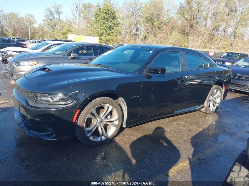 2021 Dodge Charger R/T Rwd VIN: 2C3CDXCT1MH574189 Lot: 40765270