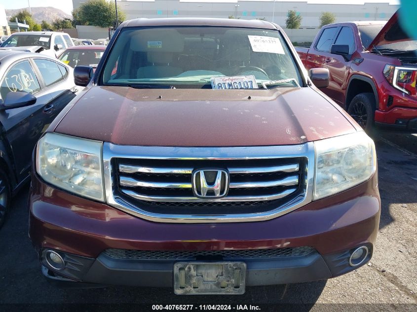 2014 Honda Pilot Ex VIN: 5FNYF3H44EB021288 Lot: 40765277