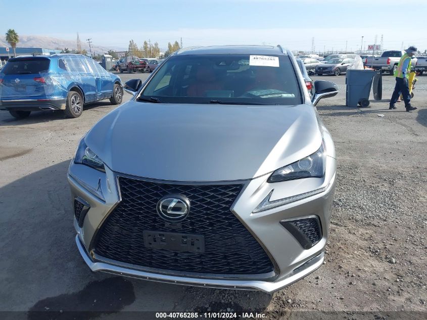 2018 Lexus Nx 300 F Sport VIN: JTJBARBZ6J2157752 Lot: 40765285