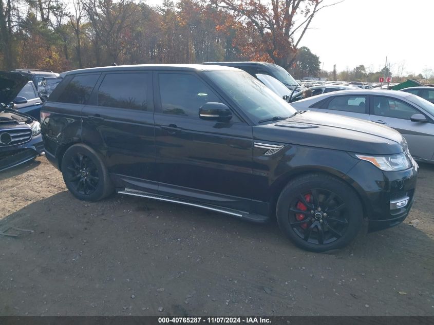 2015 Land Rover Range Rover Sport 5.0L V8 Supercharged VIN: SALWR2TFXFA540107 Lot: 40765287