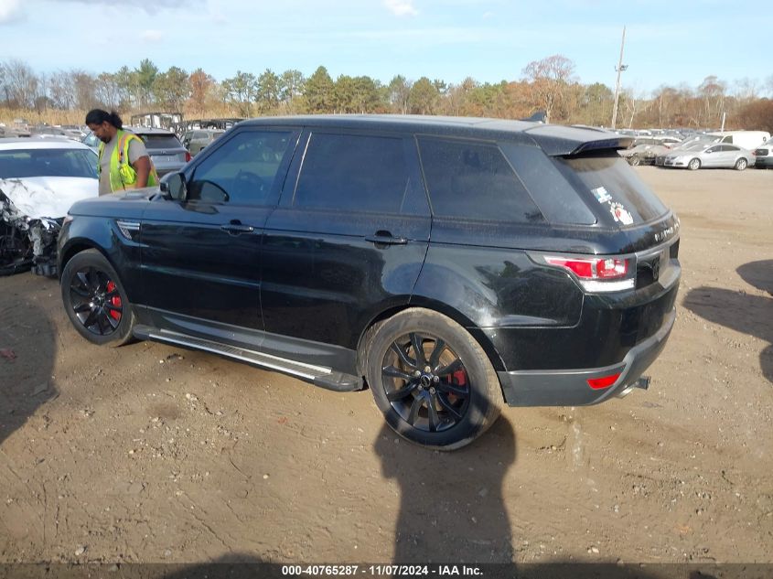 2015 Land Rover Range Rover Sport 5.0L V8 Supercharged VIN: SALWR2TFXFA540107 Lot: 40765287