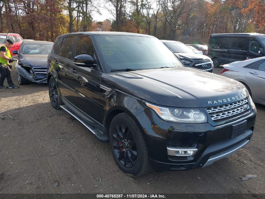 2015 Land Rover Range Rover Sport 5.0L V8 Supercharged VIN: SALWR2TFXFA540107 Lot: 40765287