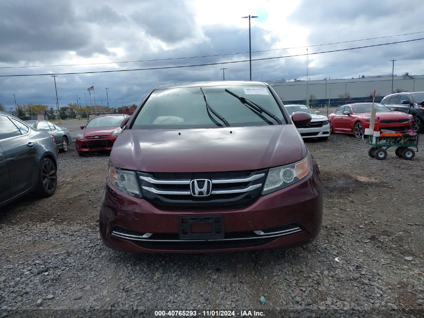 2016 Honda Odyssey Ex-L VIN: 5FNRL5H61GB151011 Lot: 40765293