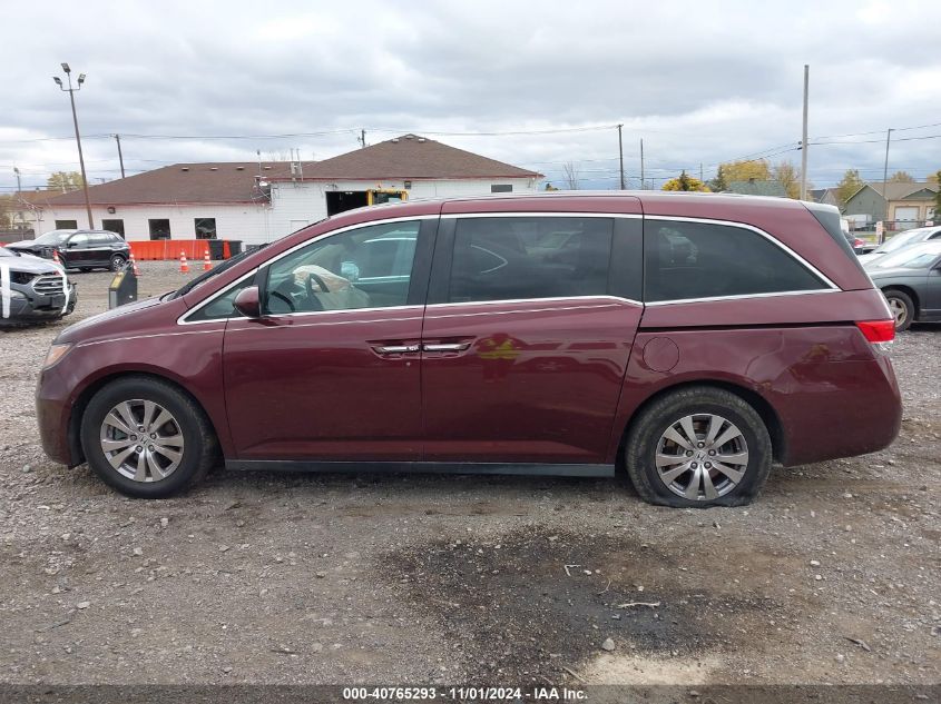 2016 Honda Odyssey Ex-L VIN: 5FNRL5H61GB151011 Lot: 40765293