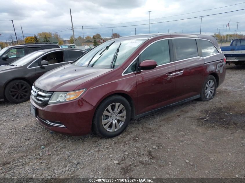 VIN 5FNRL5H61GB151011 2016 HONDA ODYSSEY no.2