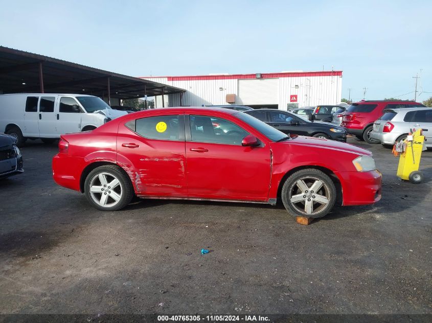 VIN 1C3CDZCB4DN662566 2013 Dodge Avenger, Sxt no.13