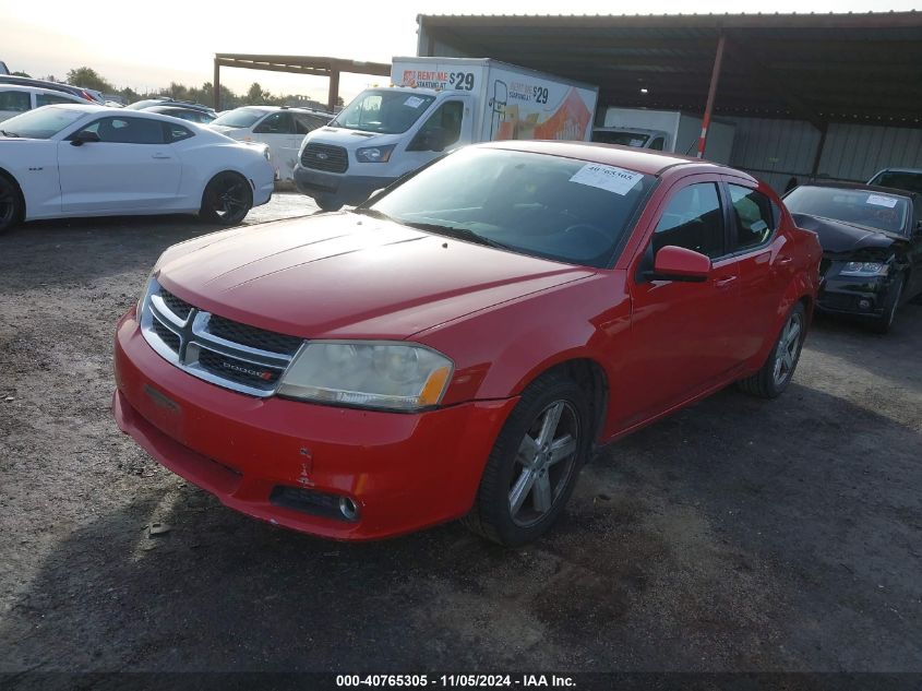 VIN 1C3CDZCB4DN662566 2013 Dodge Avenger, Sxt no.2