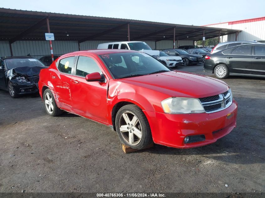 VIN 1C3CDZCB4DN662566 2013 Dodge Avenger, Sxt no.6