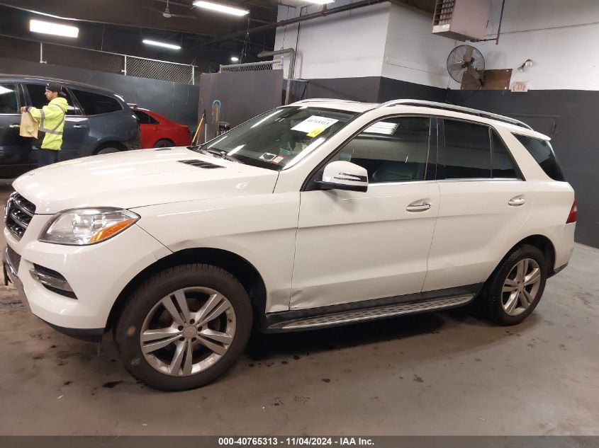 2013 Mercedes-Benz Ml 350 4Matic VIN: 4JGDA5HB9DA176476 Lot: 40765313