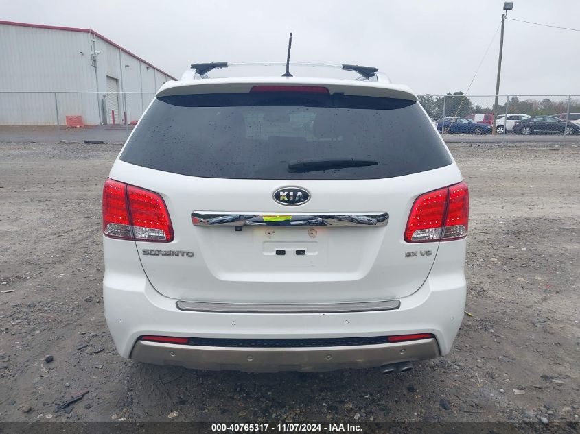 2012 Kia Sorento Sx V6 VIN: 5XYKW4A24CG259040 Lot: 40765317