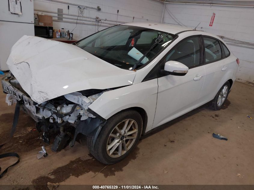 VIN 1FADP3F28FL343322 2015 Ford Focus, SE no.2