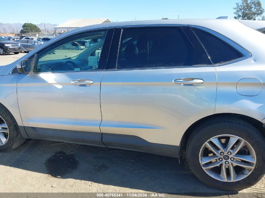 2017 Ford Edge Sel VIN: 2FMPK3J91HBB74785 Lot: 40765341