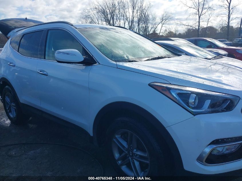 2017 Hyundai Santa Fe Sport 2.4L VIN: 5NMZU3LB8HH034130 Lot: 40765348