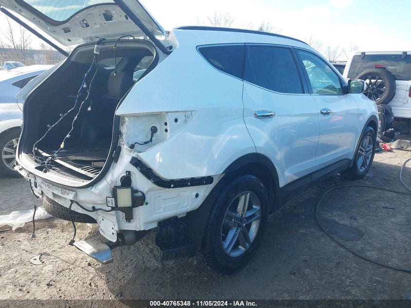 VIN 5NMZU3LB8HH034130 2017 HYUNDAI SANTA FE SPORT 2.4L