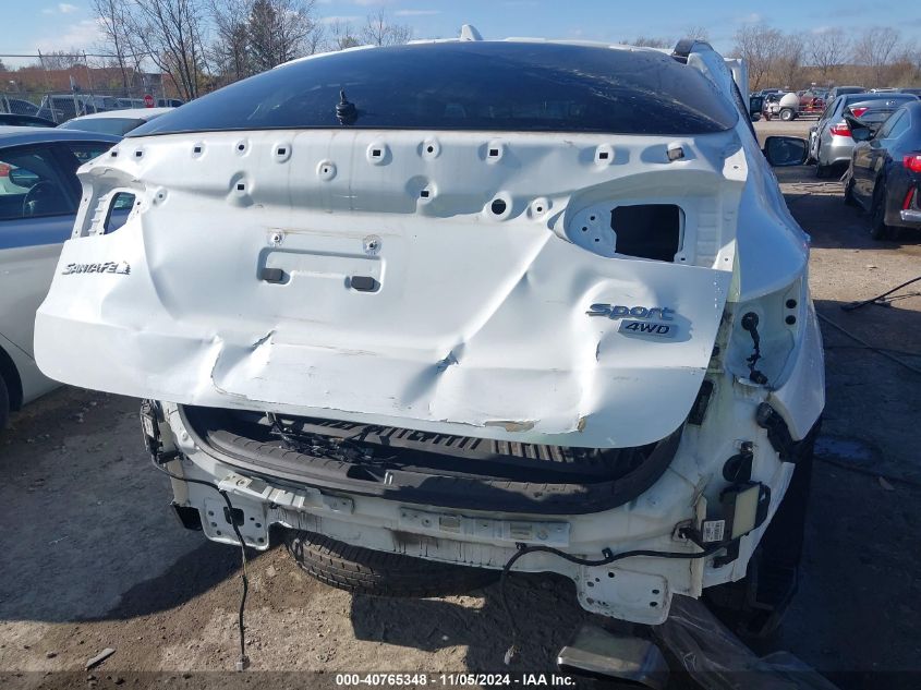VIN 5NMZU3LB8HH034130 2017 HYUNDAI SANTA FE SPORT 2.4L